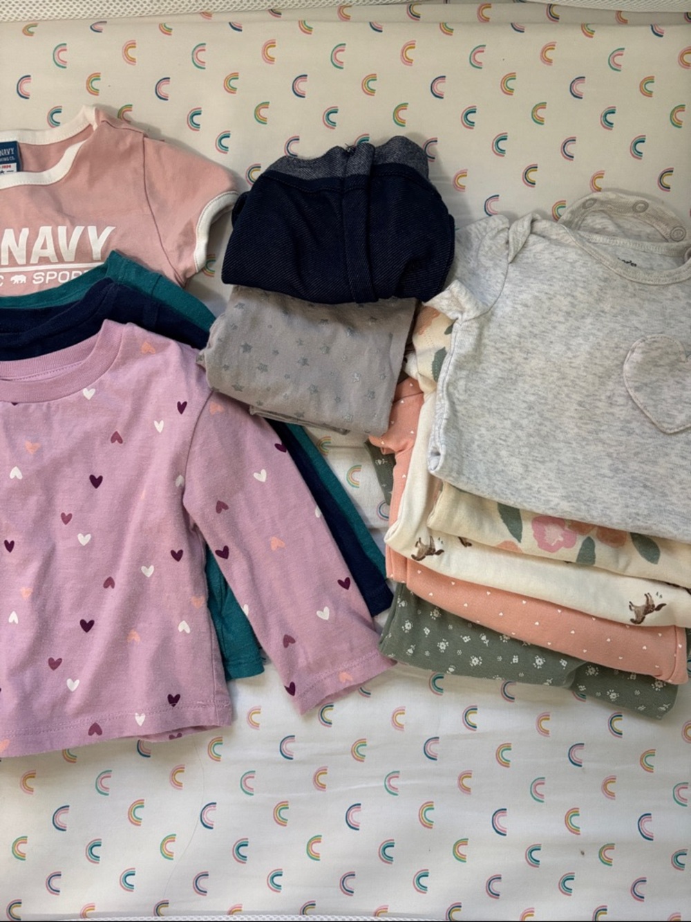 12 month baby girl clothing bundle